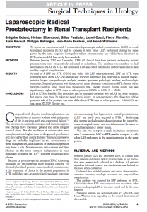 radical-prostatectomy-laparoscopy-transplantation
