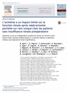 néphrectomie_partielle_rein_unique_ischémie