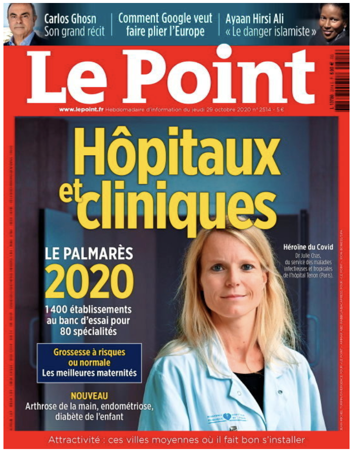 Classement des hôpitaux 2020 - Le Point