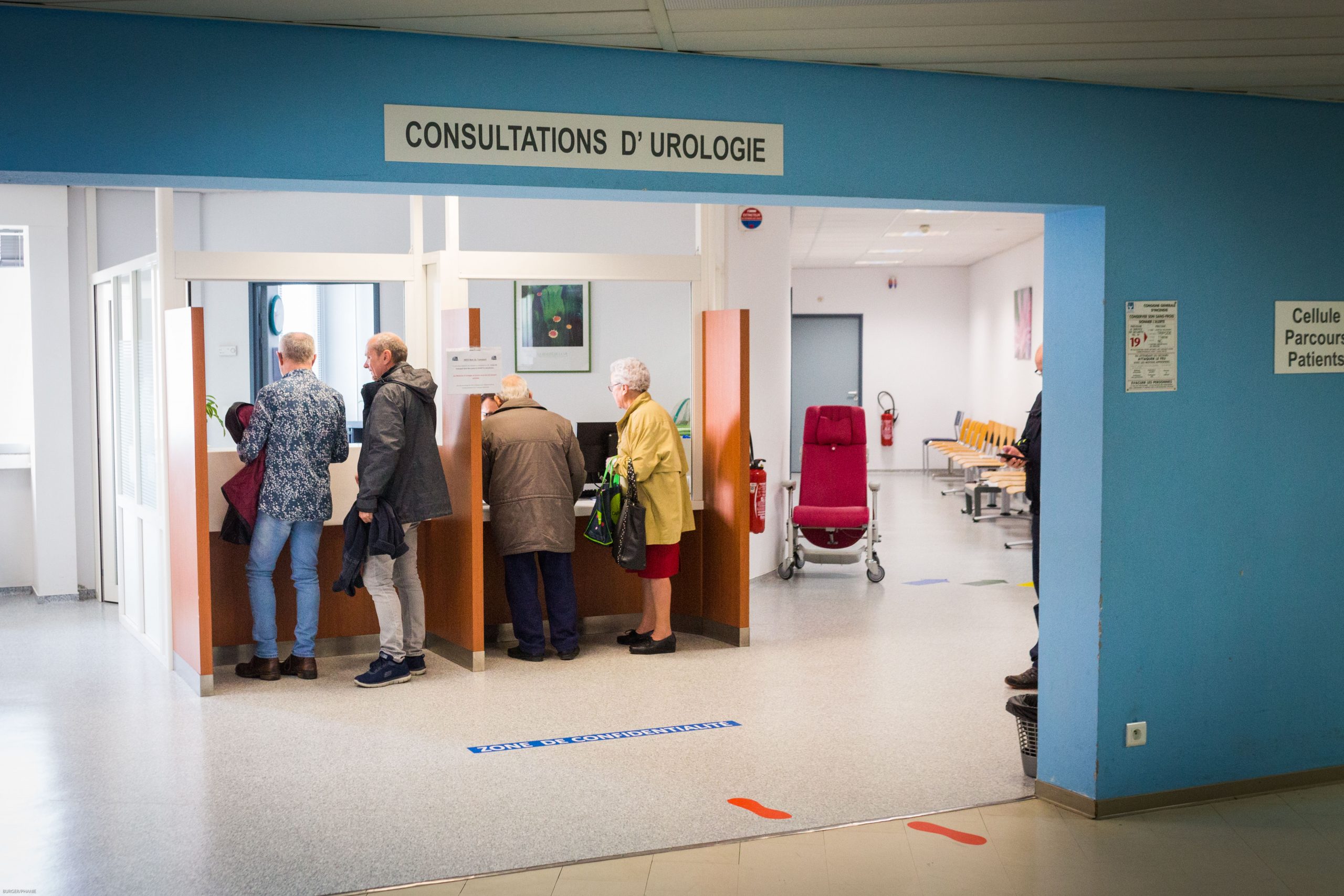 Consultation d’urologie au CHU de Bordeaux