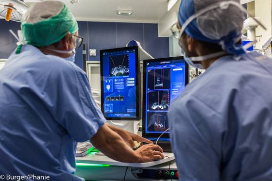 Traitement focal du cancer de la prostate par ultrasons focalisés (HIFU) au bloc opératoire